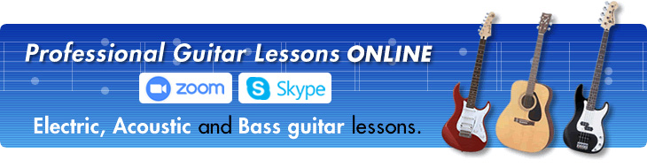 Guitar Lessons, Guitar Teacher offering Electric guitar, Acoustic guitar and Bass Guitar Tuition, West Finchley, North and Central London